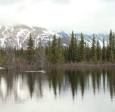 Good Reflections shot Denali Range